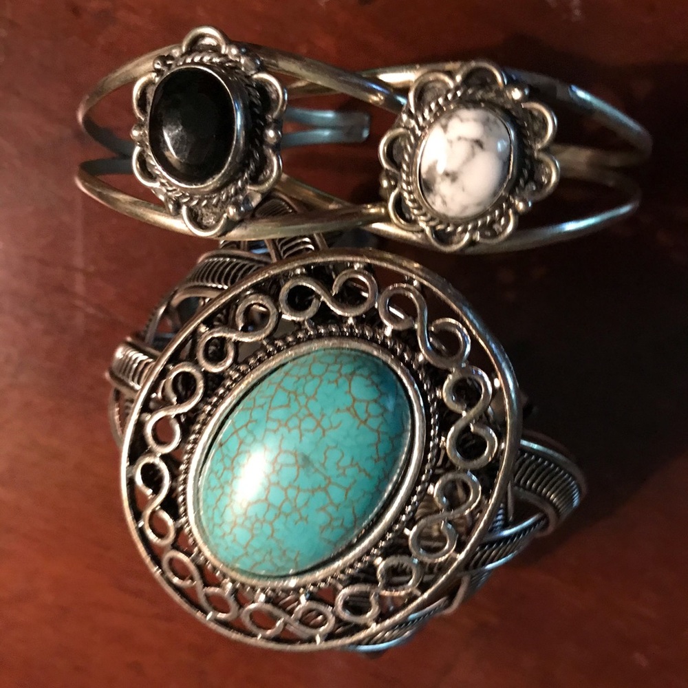 Silver Cuff Bracelets